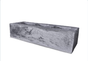 Камень Шерл СКЦт1Л-100 - 600х200х140 (гладкая фактура)