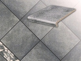 Клинкерная ступень флорентинер Stroeher Roccia 840 grigio