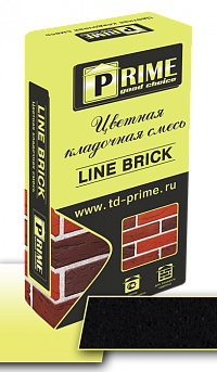 Цветная кладочная смесь Prime Line Brick "Wasser" Черная 25 кг