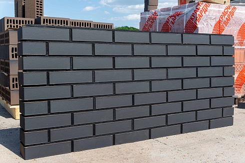 Кирпич керамический лицевой Красная гвардия "Black Matte" Premium 1НФ/УС