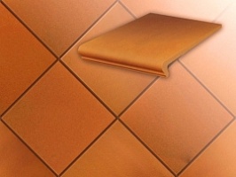Клинкерная ступень флорентинер Stroeher Terra 307 weizengelb