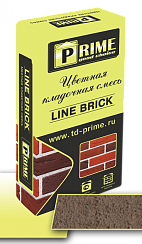 Цветная кладочная смесь Prime Line Brick "Klinker" Светло-коричневая 25 кг