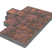 Тротуарная плитка Stellard Микс Сити "Браун" 60мм
