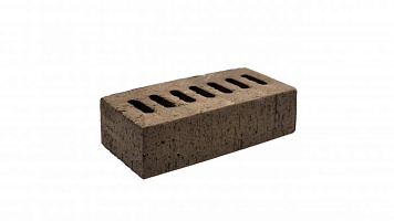 Кирпич клинкерный лицевой Kerma Premium klinker "Коричневый микс" Каре  1НФ/УС