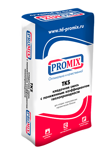 Теплая кладочная смесь Promix "ТКS 202" 20 кг