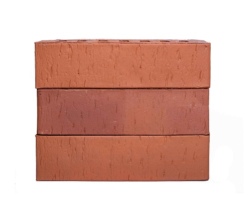 Кирпич клинкерный лицевой Kerma Premium klinker "Красный" Риф 0,7НФ/УС