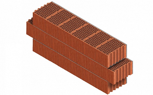 Керамический блок "Porotherm" 38 Thermo/10,7 НФ
