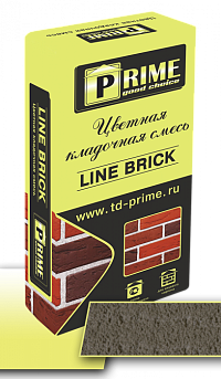 Цветная кладочная смесь Prime Line Brick "Klinker" Серая 25 кг
