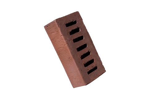 Кирпич клинкерный лицевой Kerma Premium klinker "Бордовый" Риф 0,7НФ/УС