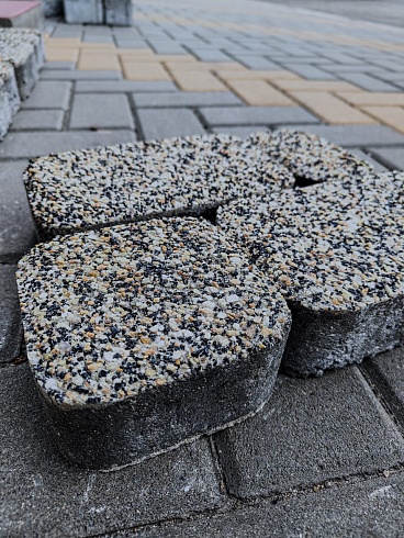 Тротуарная плитка Арбет Ривьера "Агат Stone Collection" 60мм