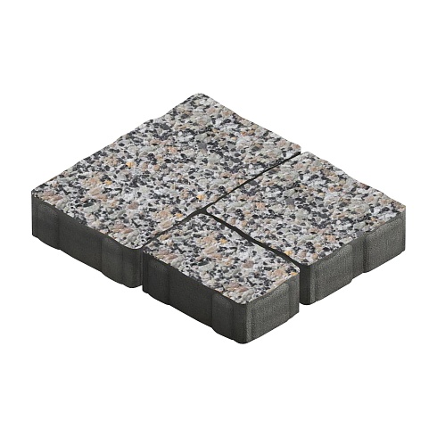 Тротуарная плитка Арбет Старый город "Агат Stone Collection" 60мм