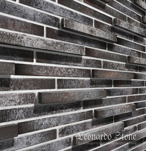 Ригельный кирпич Leonardo Stone "Сиэтл 3D" 786