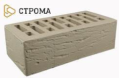 Кирпич керамический лицевой Строма "Латте" Рустик 1,4НФ/УС