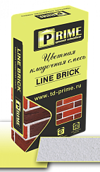 Цветная кладочная смесь Prime Line Brick "Wasser" Белая 25 кг