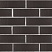 Кирпич клинкерный лицевой ЛСР глянцевый чёрный "Рейкьявик" 0,7НФ/УС