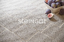 Тротуарная плитка Steingot Старый город "Bianco Nero" 60мм