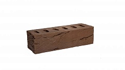 Кирпич клинкерный лицевой Kerma Premium klinker "Коричневый" Рустик 0,7НФ/УС