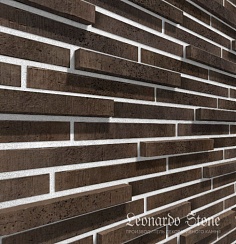 Ригельный кирпич Leonardo Stone "Сиэтл 3D" 707