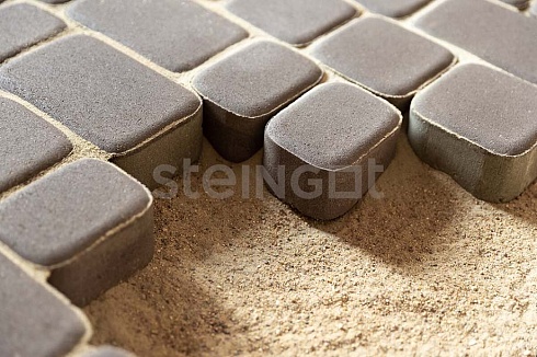 Тротуарная плитка Steingot Классика "Темно коричневая" 60мм
