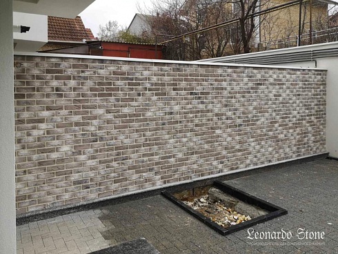 Декоративный кирпич Leonardo Stone "Дижон" Slim 403