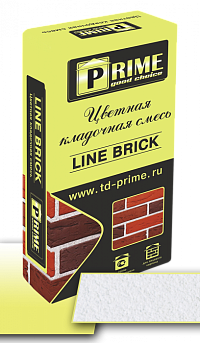 Цветная кладочная смесь Prime Line Brick "Wasser" Супер-белая 25 кг