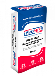 Шпатлевка цементная Promix FH-B 020, белая, 20 кг