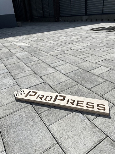 Тротуарная плитка Propress Ландхаус "Серо-белый" 40мм 