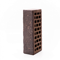 Кирпич керамический лицевой Ликолор Тайга "Графит" Скала 0,7НФ/УС